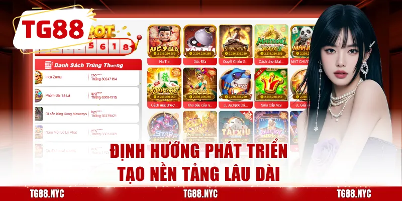 Giới Thiệu TG88 - Tổng Quan Nền Tảng Cá Cược Trực Tuyến 2 Định hướng phát triển tạo nền tảng lâu dài